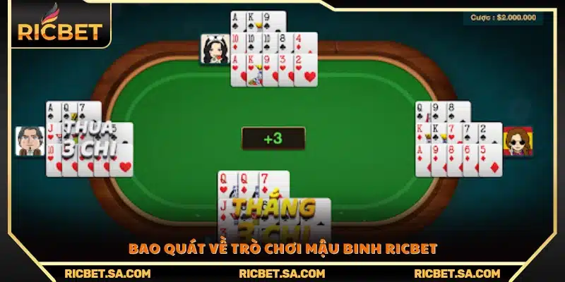 Tổng quan về game bài Mậu Binh Ricbet 